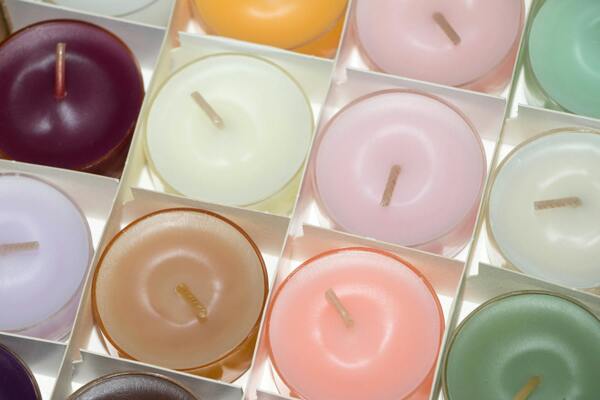 Assorted Colorful Candles