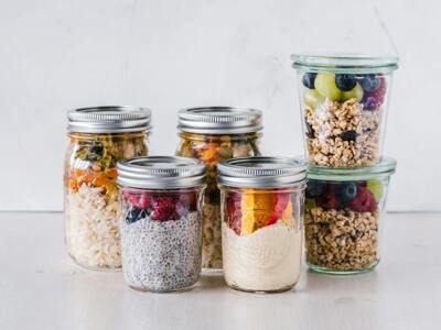Handcrafted Concrete Candle Jars